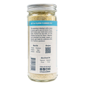 Butter Blizzard Seasoning Blend label