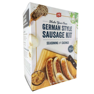 German Style Sausage Kit - PS Seasoning - includes casings