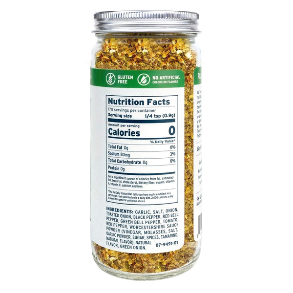 The Tailgater - Ballpark Blend nutrition label