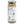 Spice jar with a label on a white background