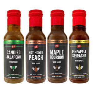 Wing Sauce 4 Pack - PS Seasoning