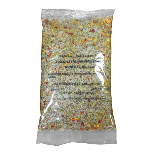Packaged Fresh Italian Bratwurst Seasoning
