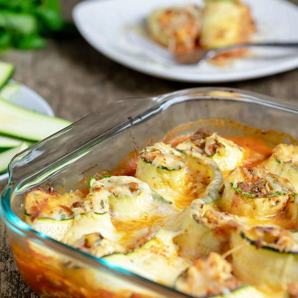 Zucchini Lasagna Roll Ups