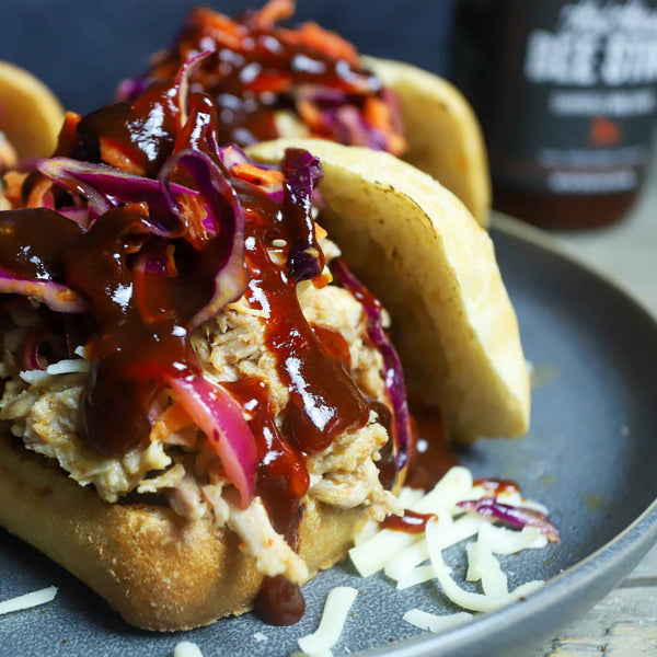 Hot Honey Bee Sting - Chipotle BBQ Sauce on pulled pork