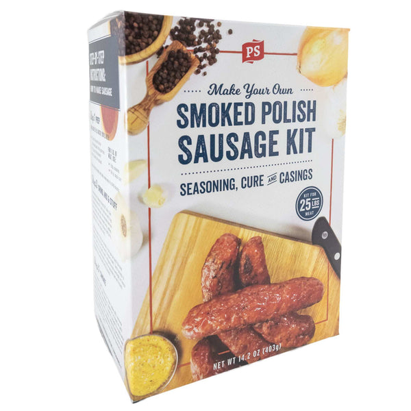 Smoked Polish Sausage Kit PS Seasoning - make sausage at home