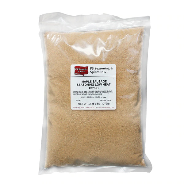 No. 270 Maple Sausage Seasoning (Low Heat)