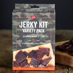 Venison Jerky Kit with variety of flavors for deer meat - PS Seasoning