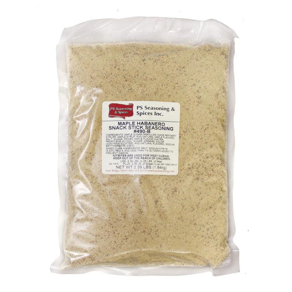 No. 490 Maple Habanero Snack Stick Seasoning