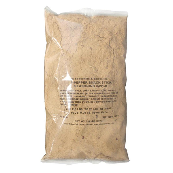 No. 491 Seven Pepper Snack Stick Seasoning